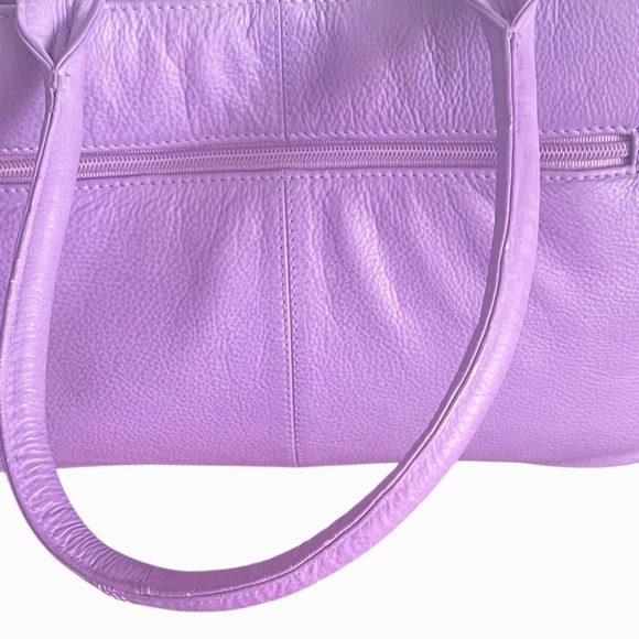 Artsy Boho Chic Festival Handpainted Leather Sukriti Bag
Purple + Butterfly - Picture 7 of 10